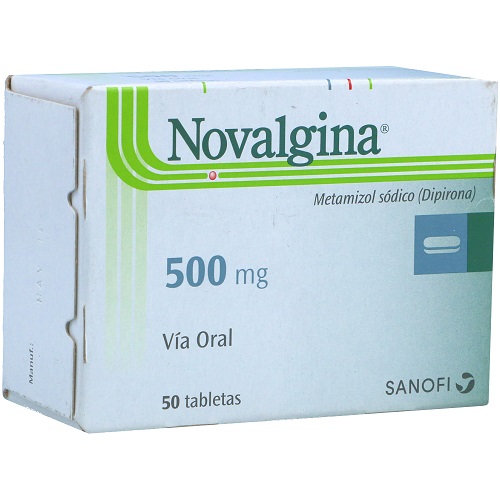 Novalgina 500 Mg Caja X 50 Tabletas 