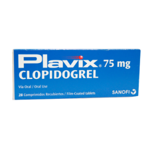 Plavix 75 Mg Caja X 28 Tabletas
