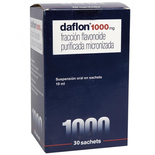 Daflon 1000 Mg Suspensión Oral Caja X 30 Sachets 
