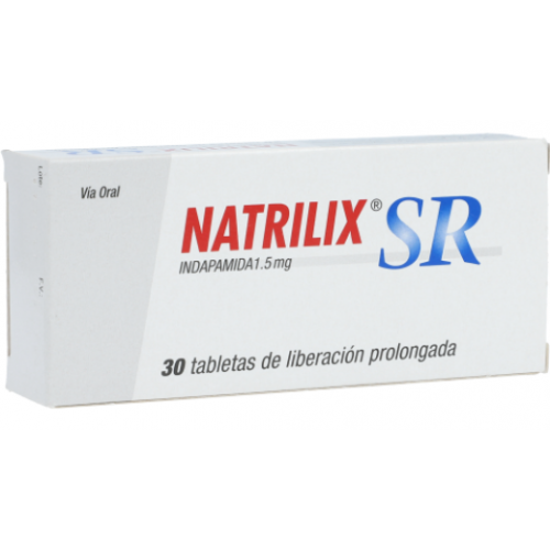 Natrilix SR 1.5 Mg Caja X 30 Tabletas 