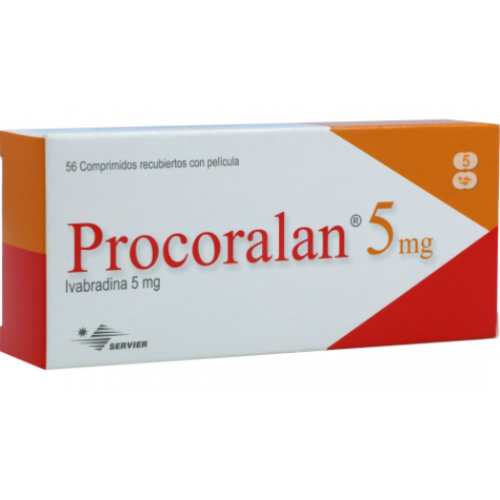 Procoralan 5 Mg Caja X 56 Tabletas 
