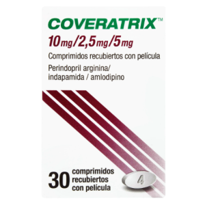 coveratrix 10mg/2.5mg/5mg frasco x 30 comprimidos
