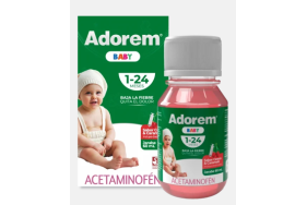 Adorem Baby 1-24 Meses Acetaminofén Jarabe X 60 Ml 