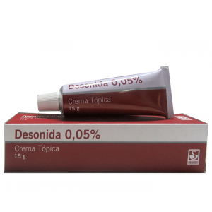 Desonida 0.05% Crema Tópica Tubo X 15 Gramos 