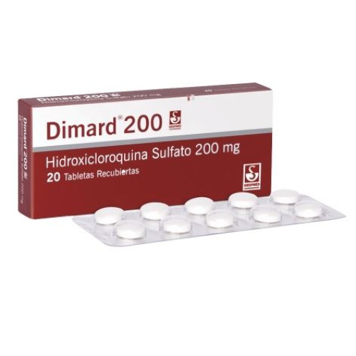 Dimard 200 Mg Caja X 20 Tabletas 
