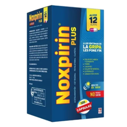 noxpirin plus x120 capsulas