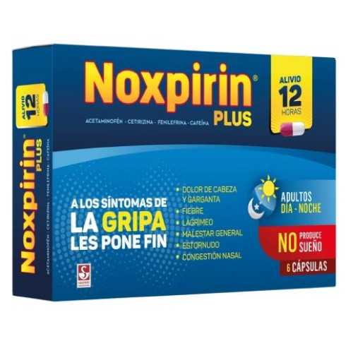 Noxpirin Plus Caja X 12 Cápsulas 