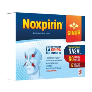 Noxpirin sinus  X 12 Tabletas recubiertas 