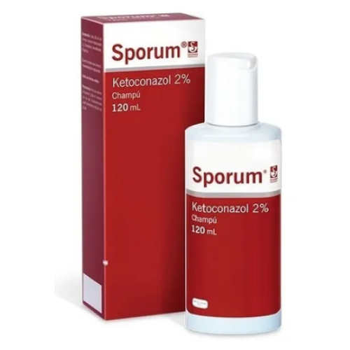 sporum ketoconazol 2% champu x120 ml