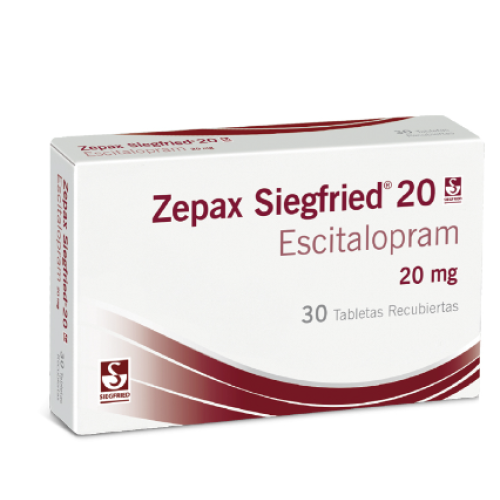 Zepax 20 Mg  Caja X 30 Tabletas (PAGA 1 LLEVA 2)