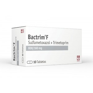 Bactrim F 800/160 Mg Caja X 10 Tabletas 