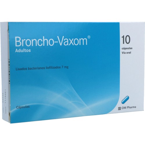 Broncho-Vaxom 7 Mg Caja X 10 Cápsulas 