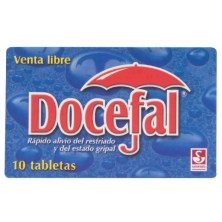 docefal caja x 10 tabletas