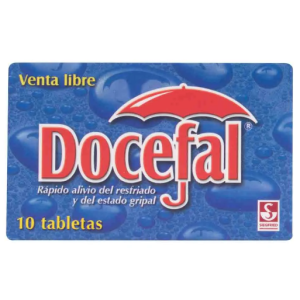 docefal caja x 10 tabletas