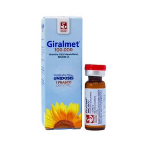 Giralmet 100.000 UI Solución oral Frasco X 2 Ml  