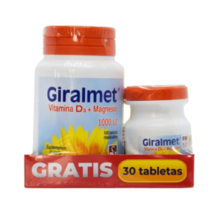 giralmet 1000 ui x 100 tab + 30 tab gts
