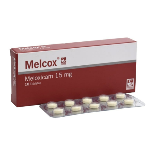 melcox meloxicam 15 mg x 10 tabletas