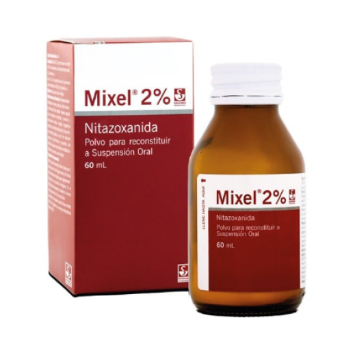 mixel 2% nitazoxanida suspensión x 60 ml