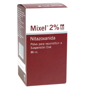 mixel 2% nitazoxanida suspensión x 30 ml