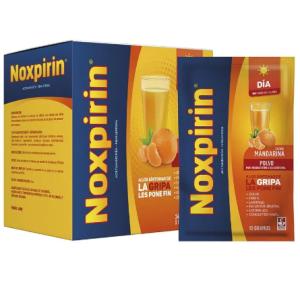 noxpirin día mandarina caja x 24 sobres