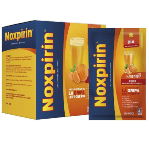 noxpirin día mandarina caja x 24 sobres