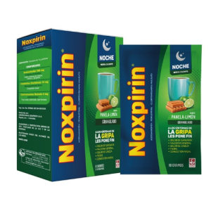 noxpirin caliente noche x 6 sobres panela limón
