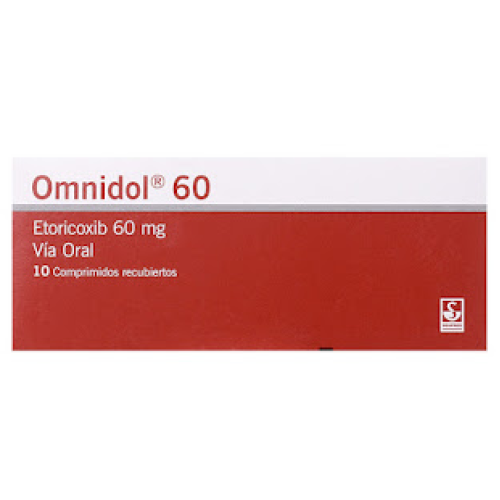 omnidol 60 mg x 10 tabletas