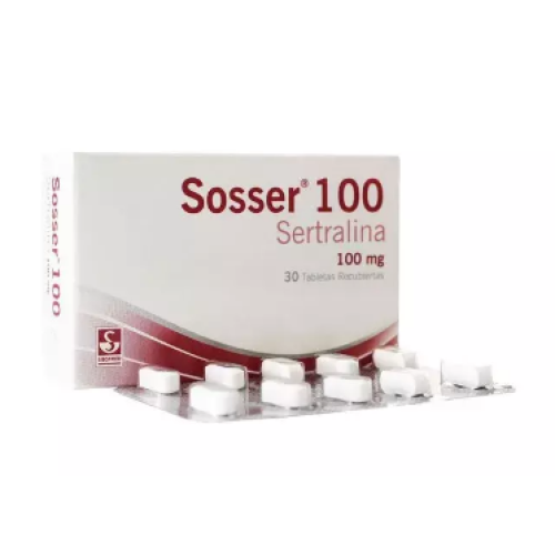 sosser 100 mg caja x 30 tabletas