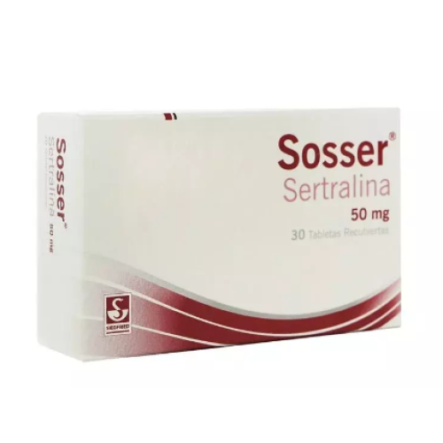 sosser 50 mg caja x 30 tabletas