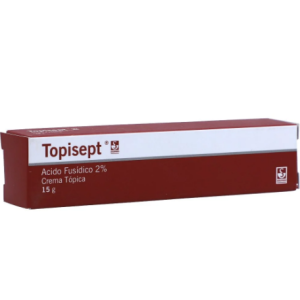 topisept acido fusidico 2% crema tópica x 15 gr