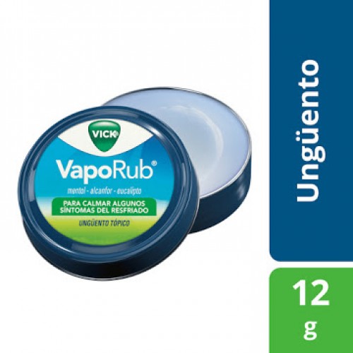 Vick VapoRub Ungüento Lata X 12 Gramos 