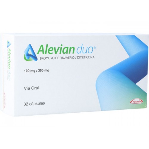 Alevian Dúo 100 Mg/ 300 Mg Caja X 32 Cápsulas 