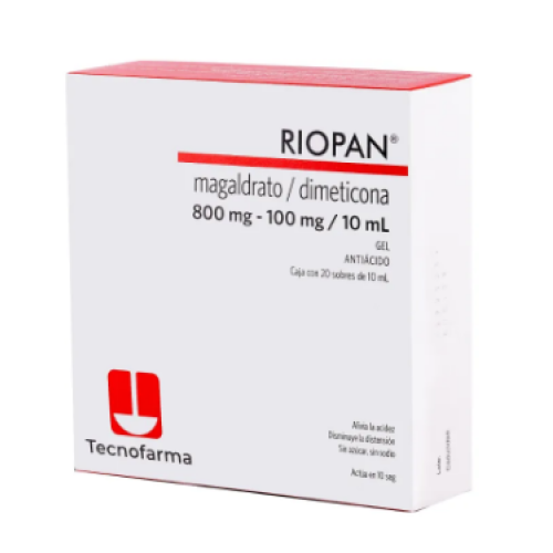 riopan gel sobres x 20 unidades