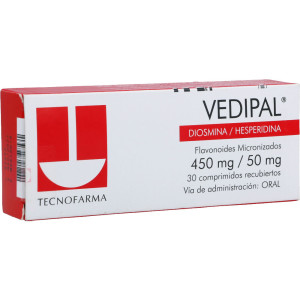  Vedipal 450Mg/ 50Mg Caja X 30 Tabletas 