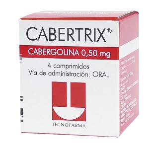 Cabertrix 0.50 Mg Caja X 4 Tabletas 