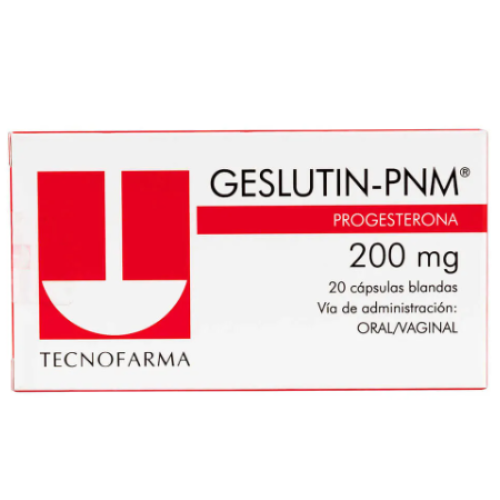 geslutin 200 mg x 20 tabletas