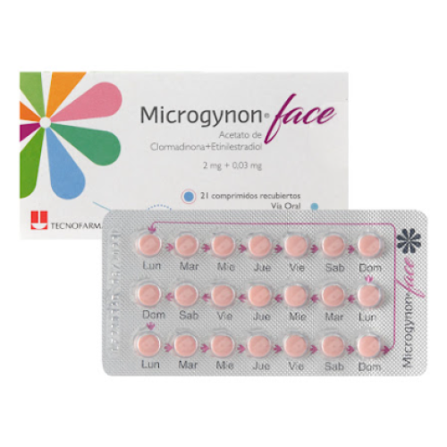 microgynol face x 21 comprimos