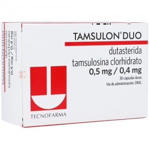 Tamsulon Duo 0.5 Mg/ 0.4 Mg Caja X 30 Cápsula 
