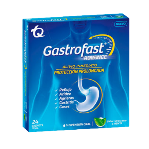 gastrofast advance menta x 24 sachets