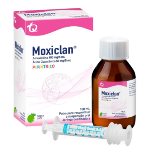 moxiclan 400mg/57 mg frasco x 100 ml