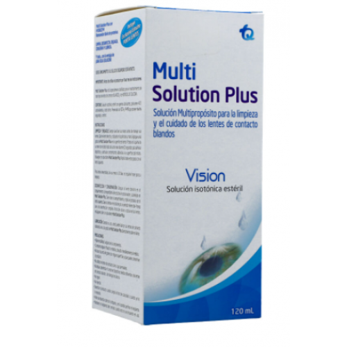 Multi Solution Plus Visión Solución isotónica estéril Frasco X 120 Ml 