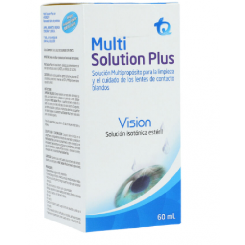 Multi Solution Plus Visión Solución isotónica estéril Frasco X 60 Ml 