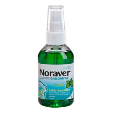 Noraver Garganta Sabor Menta Frasco con Válvula X 120 Ml