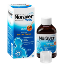 Noraver Tos con Miel natural Frasco X 120 Ml 