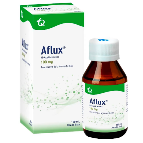 Aflux Jarabe listo alivio de tos con Flema Frasco X 150 Ml 