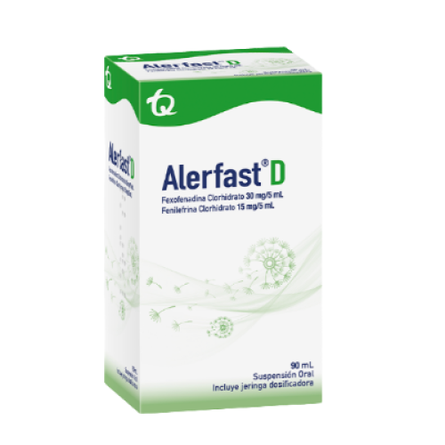 Alerfast D Suspensión Oral Frasco X 90 Ml 