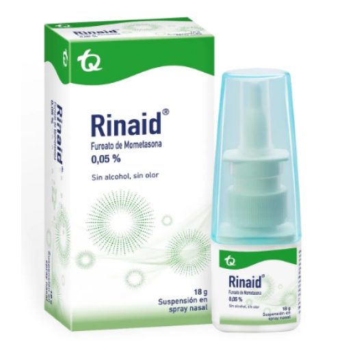 Rinaid 0.05% Suspensión en spray Nasal Frasco X 18 Gramos 
