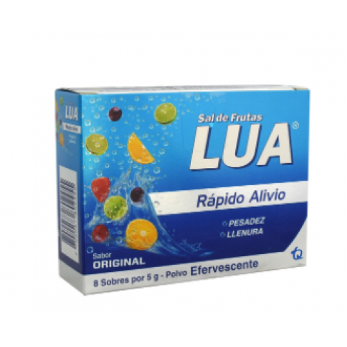 Sal de frutas Lua Caja X 8 Sobres 