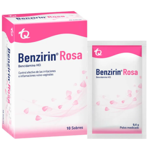 Benzirin Rosa Polvo X 10 Sobres