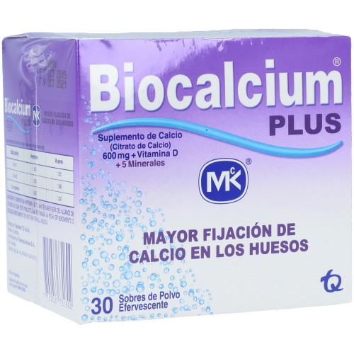 Biocalcium plus Caja X 30 sobres